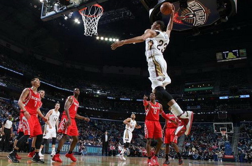 نتایج بسکتبال انبیای در 15 ژانویه 2014 - انتونی دیویس