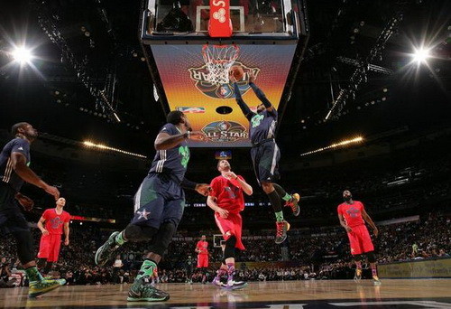 پیروزی تیم شرق در مسابقه NBA All-Star 2014