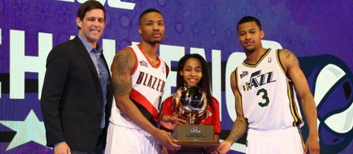 لیلارد و برک؛ قهرمان مسابقه مهارت های آل استار 2014