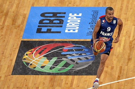 تونی پارکر-نتایج یک چهارم نهایی بسکتبال قهرمانی اروپا در 18 سپتامبر 2013