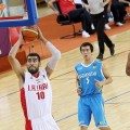 پیروزی ایران مقابل قزاقستان در مسابقات بسکتبال قهرمانی جوانان آسیا 2014