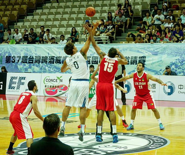 تیم بسکتبال ایران جام ویلیام جونز 2015 را با پیروزی آغاز کرد