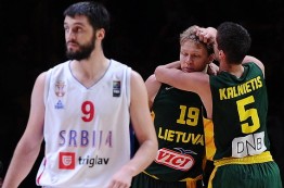 پیروزی لیتوانی مقابل صربستان در نیمه نهایی یوروبسکت 2015