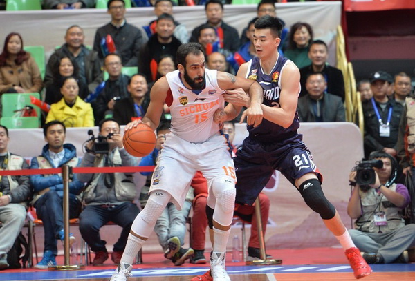 لیگ بسکتبال چین در چهارم دسامبر 2015