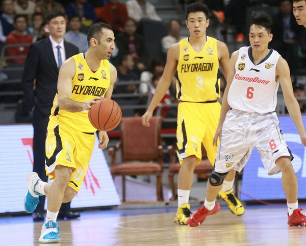 لیگ بسکتبال چین در هشتم ژانویه 2016
