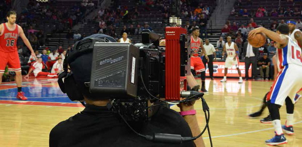 ممنوع شدن استفاده از دوربین های تلویزیونی حاشیه‌ی نیمه‌ی زمین توسط NBA