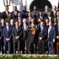 حضور کلیولند کولیرز در کاخ سفید و دیدار با باراک اوباما